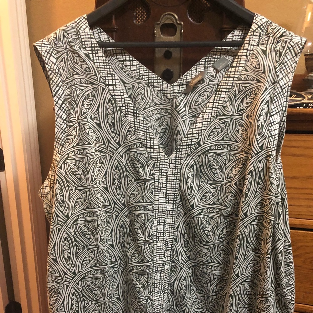 Cotton Natural Reflections tunic top.